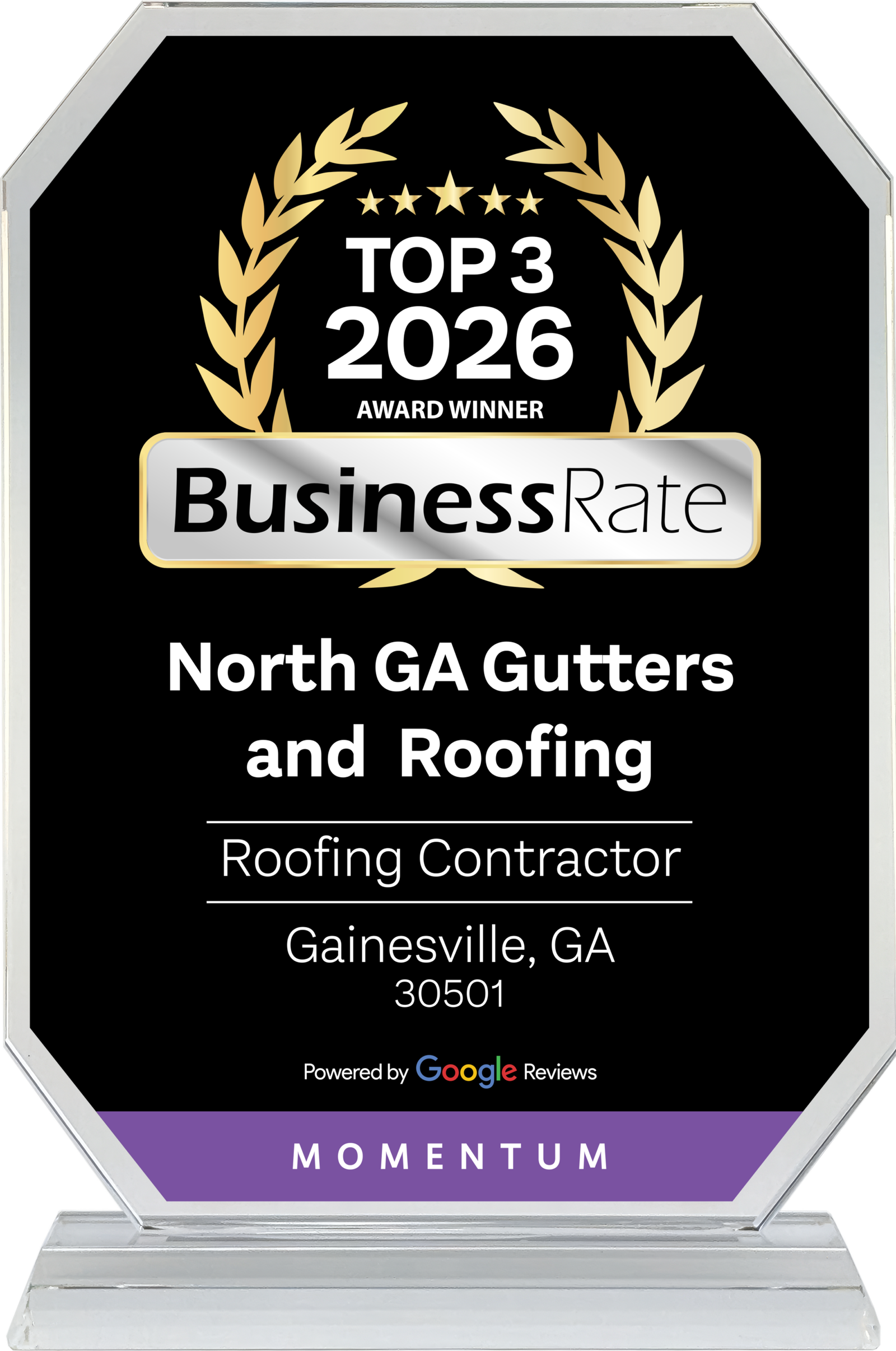 Business Rate Award-crystal-BR588463